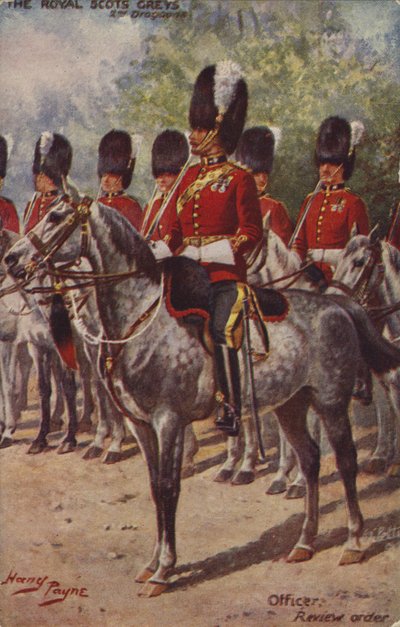 The Royal Scots Greys by Henry Payne